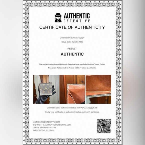 Louis Vuitton Monogram Wallet - Picture 10 of 10